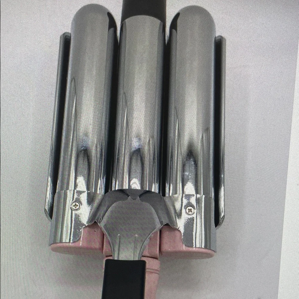 CHI X Barbie  3 Barrel Pink Hair Waver by - Picture 5 of 7